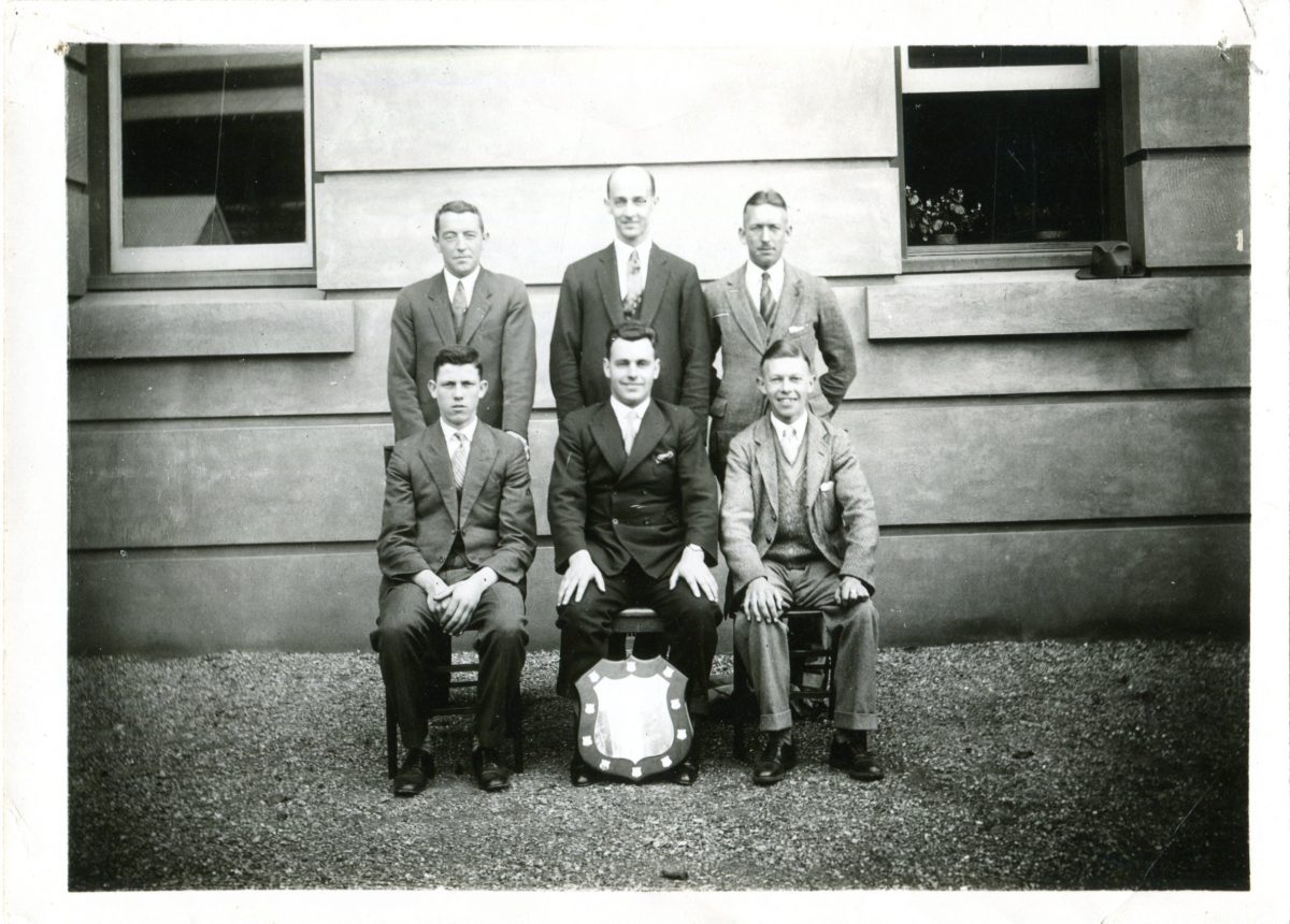 The 1928 Adelaide Hospital Table Tennis Team